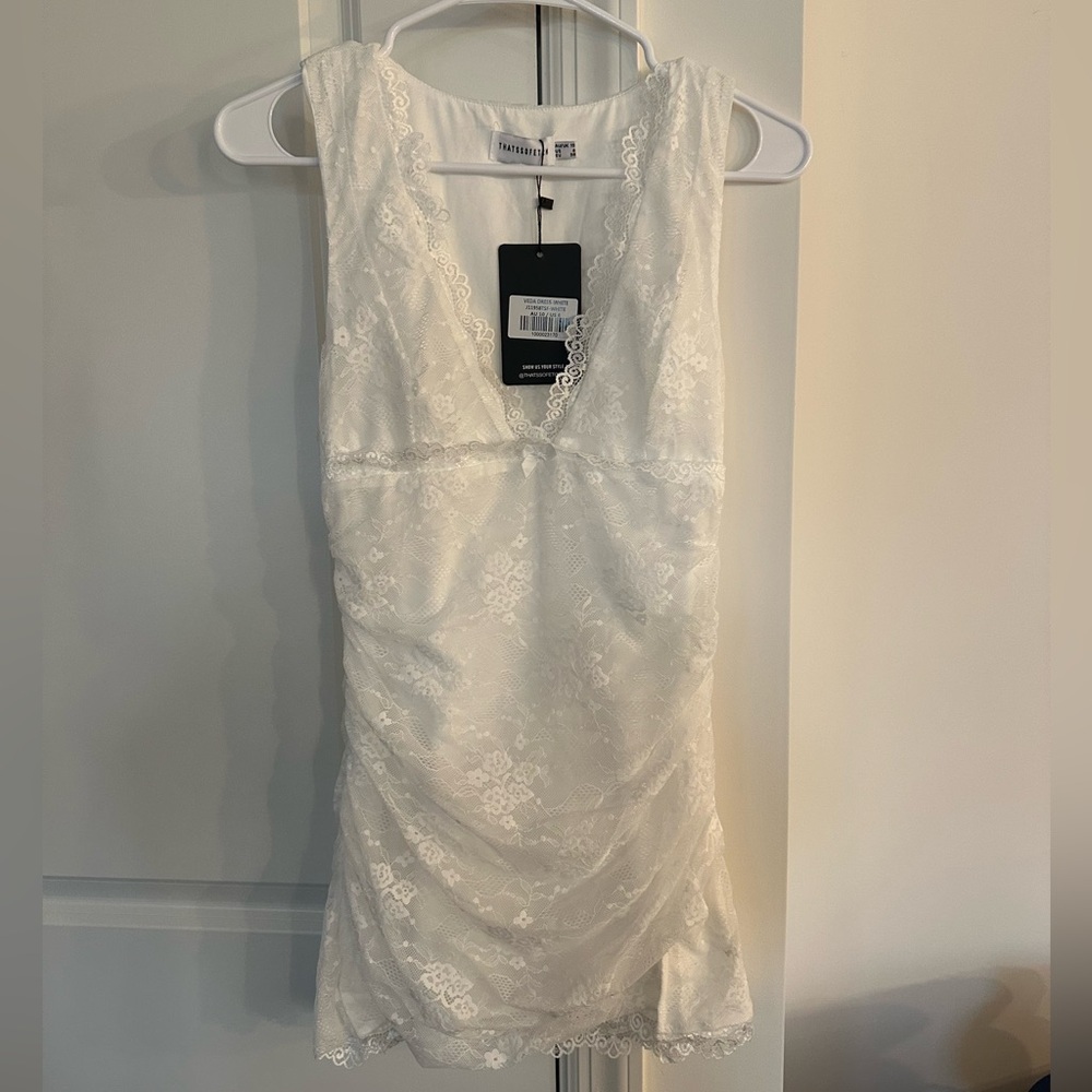 That’s so Fetch white dress